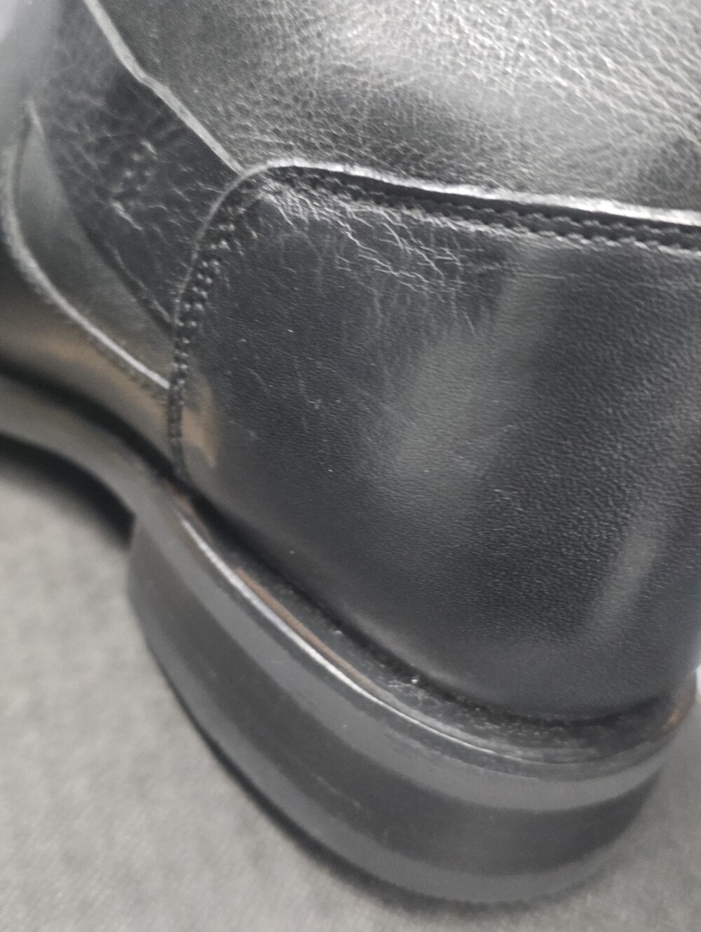 Frye Womens Veronica Bootie Black Leather Buckle 3470543-BLK Size 9M NWB Defect - Picture 9 of 12